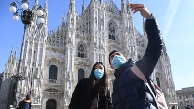 Covid-19: Itália volta a impor quarentena a viajantes do Reino Unido - TVI