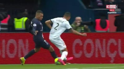 VÍDEO: o pormenor delicioso de Mbappé no jogo com o Dijon - TVI