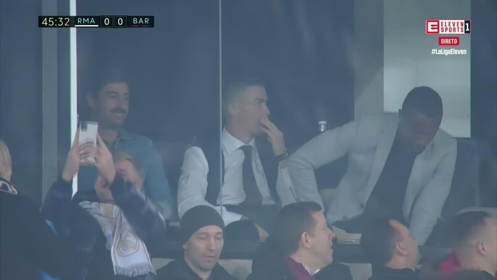 As imagens de Cristiano Ronaldo no Bernabéu