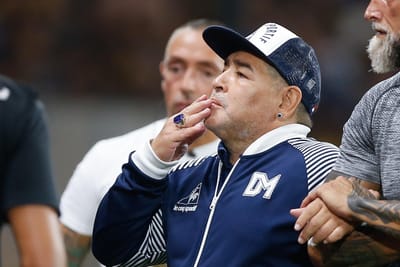 «Maradona está com muita vontade de ir embora» - TVI