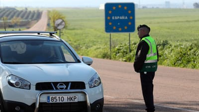 Covid-19: Guarda fecha dez fronteiras terrestres com Espanha - TVI