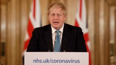 Covid-19: primeiro-ministro britânico hospitalizado - TVI