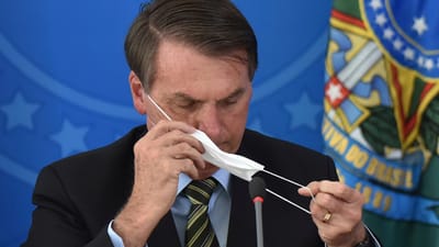 Covid-19: Bolsonaro questiona recomendações da OMS porque diretor "não é médico" - TVI