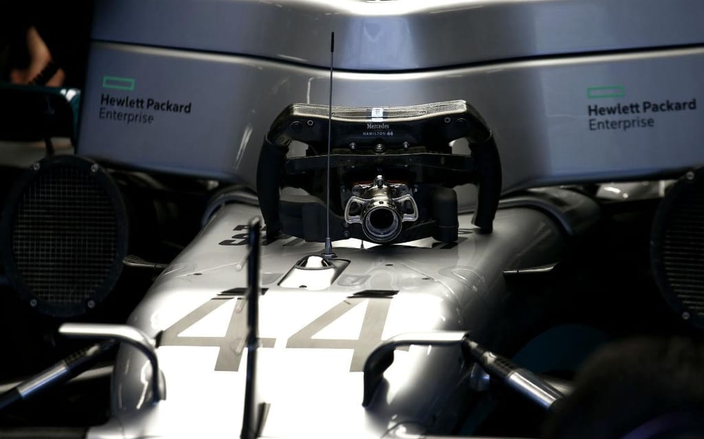 Mercedes W11 de Lewis Hamilton (Associated Press)