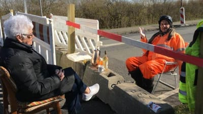 Covid-19: casal de idosos recusa separar-se depois das fronteiras entre a Alemanha e a Dinamarca terem fechado - TVI