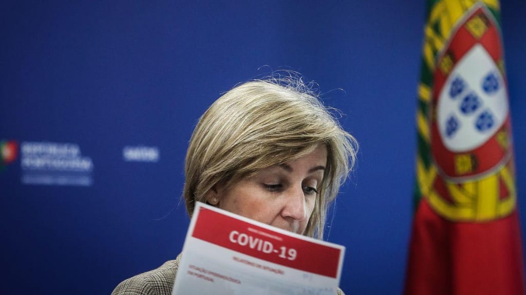 Covid-19: Marta Temido na conferência de imprensa da DGS