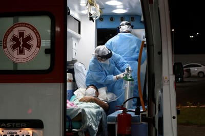 Brasil regista 346 mortos por Covid-19 e número recorde de 5.514 infetados em 24 horas - TVI
