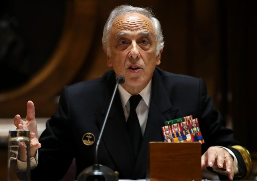 Almirante Silva Ribeiro - Chefe do Estado Maior General das Forças Armadas