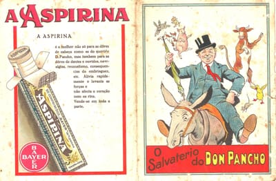 Ephemera Diário: "Sancho Pança e a Aspirina" - coleção de publicidade antiga - TVI