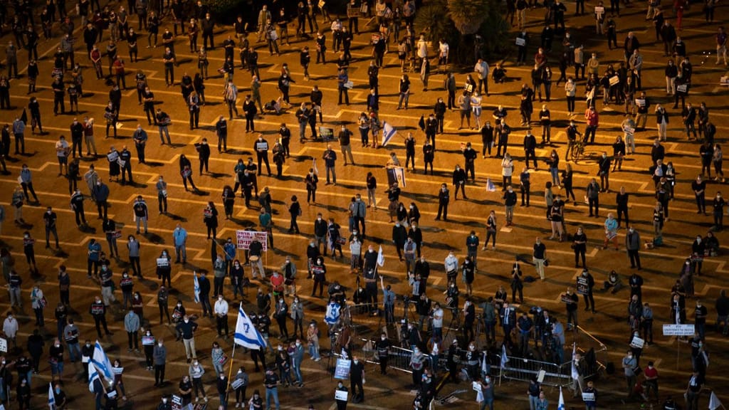 Protesto em Tel Aviv