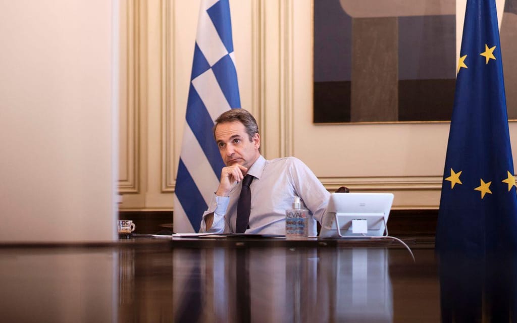 Kyriakos Mitsotakis - primeiro-ministro da Grécia