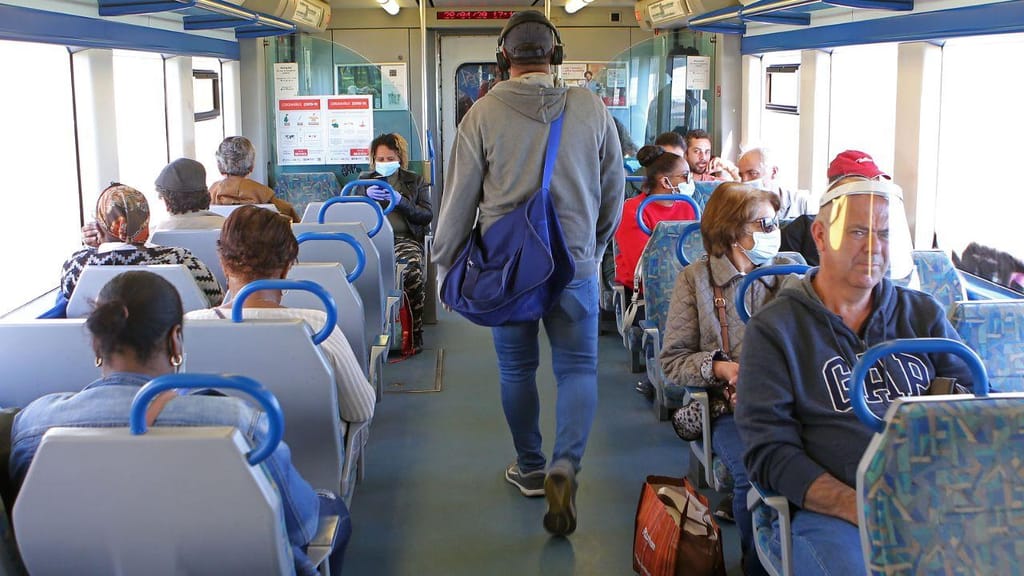 Covid-19: Circulação em transportes públicos