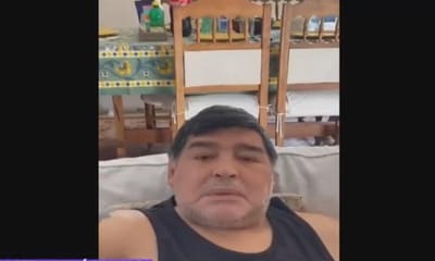 «Ajudem a dar de comer às pessoas, eu próprio passei fome», diz Maradona - TVI