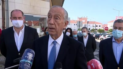 Marcelo defende que não houve crise no Governo e que portugueses devem estar gratos a Centeno - TVI