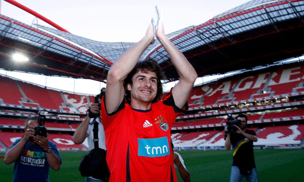 Aimar no Benfica (AP/João Henriques)