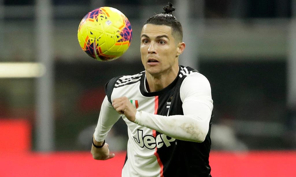 2.º: Cristiano Ronaldo (AP/Luca Bruno)