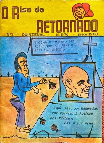 Ephemera Diário: "o riso do retornado" (desenhos - 1976) - TVI
