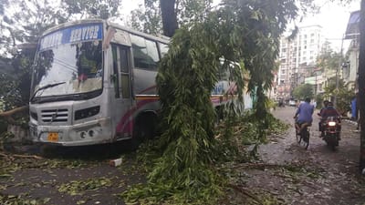 Ciclone Amphan devastou a cidade indiana de Calcutá - TVI