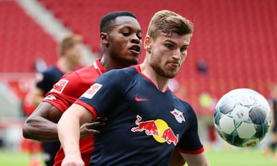 Bundesliga: hat-trick de Werner em nova goleada do Leipzig ao Mainz - TVI