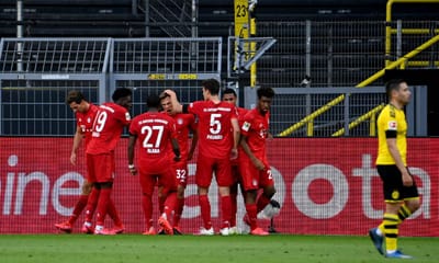 Obra-prima de Kimmich resolve Borussia Dortmund-Bayern Munique - TVI