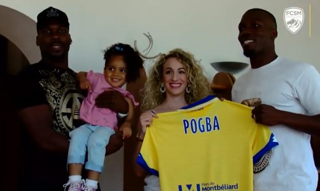 Florentin Pogba assinou pelo Sochaux