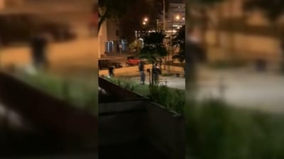 Membro da Juve Leo alvo de agressões foi salvo por um polícia - TVI