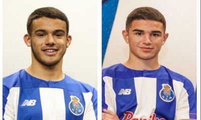 Gabriel Brás e Marco Cruz assinam contrato profissional com o FC Porto - TVI