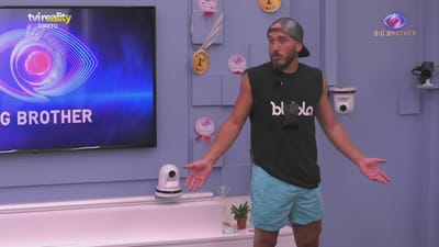 Daniel Monteiro irrita-se: «O meu cérebro nem consegue pensar!» - Big Brother
