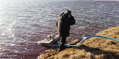 Estados Unidos oferecem ajuda à Rússia para despoluição de rio no Ártico - TVI