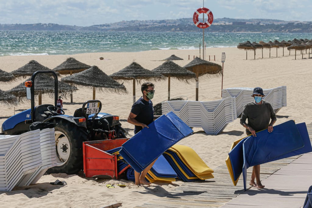 Aberturas das praias no Algarve