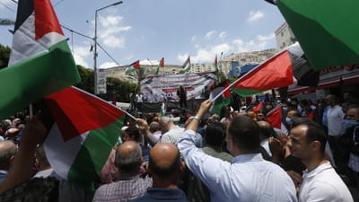 Manifestações na Cisjordânia contra projeto de anexação de Israel - TVI