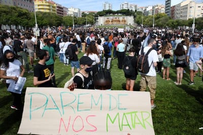 Marcha contra o racismo encheu as ruas porque em Portugal "também há intolerância" - TVI