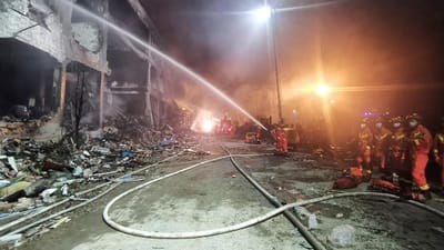Explosão de camião cisterna faz pelo menos 14 mortos e 168 feridos na China - TVI