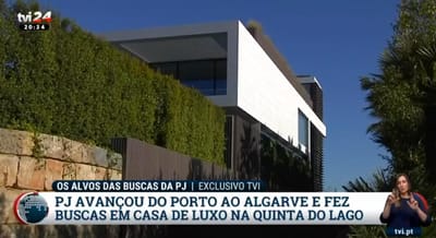 Exclusivo TVI: moradia de Isabel dos Santos na Quinta do Lago e carros de luxo entre os 68 alvos da PJ - TVI
