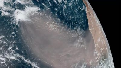 Nuvem de poeira do deserto do Saara deverá sobrevoar a Europa no fim de semana - TVI
