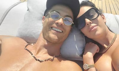 A mensagem de amor de Georgina Rodríguez para Cristiano Ronaldo - TVI