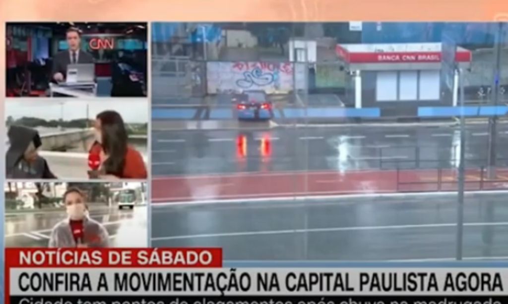 Jornalista assaltada no Brasil (CNN)