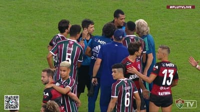 VÍDEO: treinador do Fluminense deixa Jesus de mão estendida - TVI
