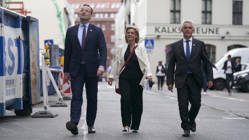 Ministros da Saúde da Alemanha, Portugal e Eslovénia