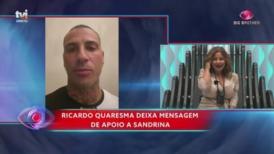 Ricardo Quaresma surpreende Sandrina! - Big Brother