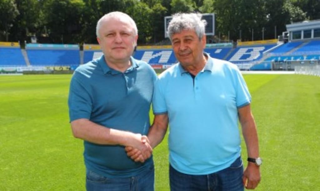 Mircea Lucescu no Dinamo Kiev
