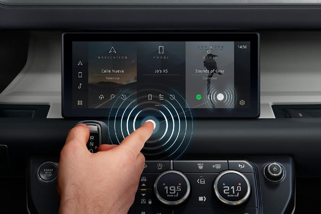 Tecnologia ‘contactless’ da Jaguar Land Rover 