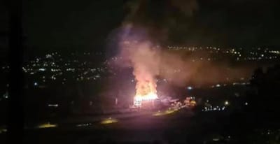 Incêndio destruiu seminário de Santa Teresinha, em Felgueiras - TVI