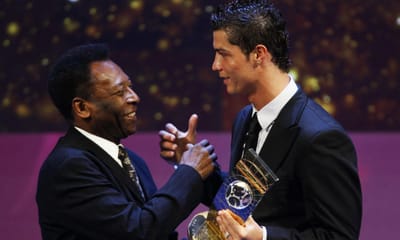 Ronaldo venceu mais um título e Pelé deixou-lhe rasgados elogios - TVI