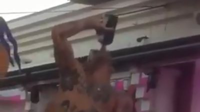 Vídeo mostra DJ a cuspir álcool para cima de clientes num bar de praia em Espanha - TVI