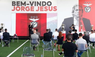 Benfica: vai ser esta a equipa técnica de Jorge Jesus - TVI