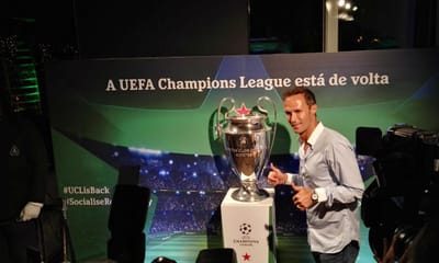 Champions: o troféu já está em Lisboa... e trouxe a música com ele - TVI