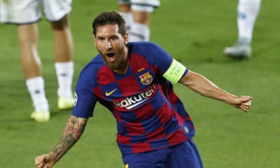 Messi ainda ausente do treino do Barcelona - TVI