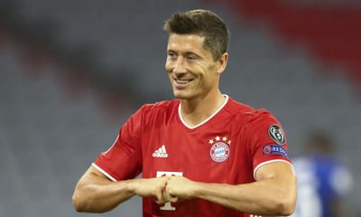LC: show de Lewandowski leva Bayern a Lisboa - TVI