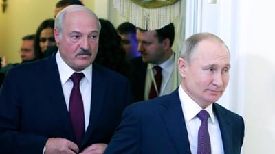 Bielorrússia: Putin denuncia “pressões externas sem precedente” sobre o país - TVI